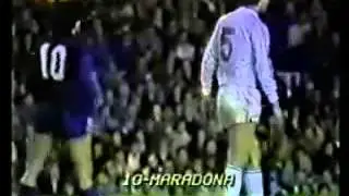 Maradona vs Real Madrid (Home) in La Liga 1982-83