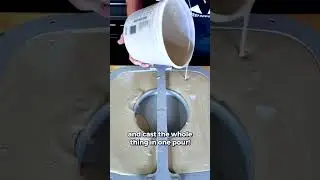 Custom Path Lights You Can Walk On! #concrete #diy #concreteideas #concreteprojects #3dprinting