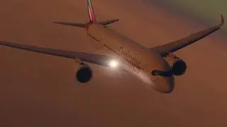 Virtual Skies Unveiled: Emirates A350 Inaugural Flight in Infinite Flight