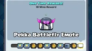 Pekka Battlefly Emote - Season 37 Mega Deck Challenge #clashroyale