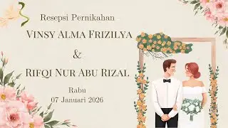 「Hari-2」Live Streaming KISS Entertainment - Resepsi Pernikahan Vinsy & Rifqi - Binade, 07/01/2026