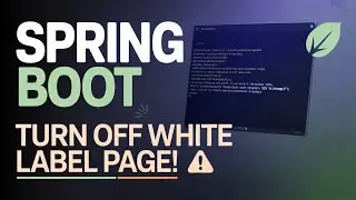 Unlocking Spring Boot: Turn Off the Whitelabel Error Page!