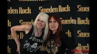 Interview With Girlschool at Sweden Rock Festival 2018