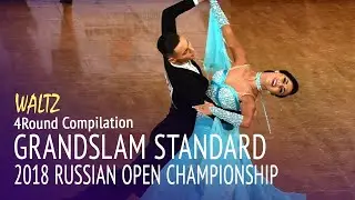 WDSF GrandSlam Standard = Вальс = Открытый Чемпионат России 2018 = 1/8 финала