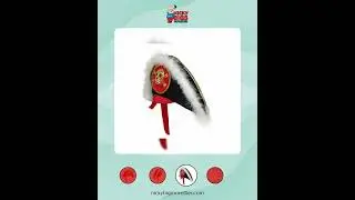 Adult Pirate Hat With Skull and Crossbones Adult Black Red Buccaneer Captain Costume Accessory