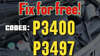 How to fix Honda Code P3497 & P3400 bank deactivation system