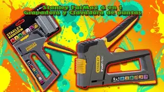 Grapadora y Clavadora de puntas Stanley FatMax 6 en 1 DjMagicdelapuente