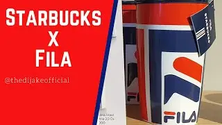 FILA + STARBUCKS I COLLABORATION MERCH I LIMITED EDITION #youtubeshorts #shorts