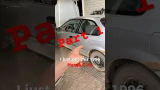 1996 Honda Civic Hatchback Project!! #honda #civic #fullsend