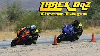 TrackDaz Crew laps on 2020 Yamahas