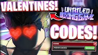 💌*VALENTINES* LATEST VALENTINES UPDATE CODES FOR UBG! ROBLOX UNTITLED BOXING GAME CODES