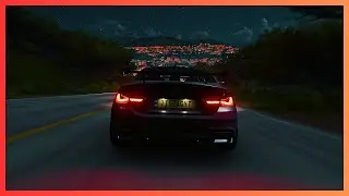 Starry Night Drive 🌌 2016 BMW M4 GTS in Forza Horizon 5 | Chill Ambient Music & Relaxation