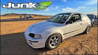 SPENT $1000 At JUNK2 Garage Sale + FWD Shootout ! Nitrous / Turbo Hondas!