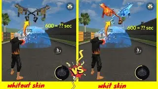 || NEW VECTOR SKIN DAMAGE TEST WHIT CHRONO FREEFIRE ||