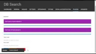 Activating search for your NodeBB forum