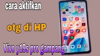 Cara aktifkan otg di hp vivo y19s pro gampang 