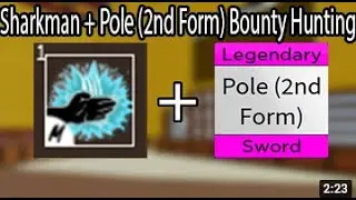 Blox Fruit | Sharkman + Pole v2 + Dark Bounty Hunting |