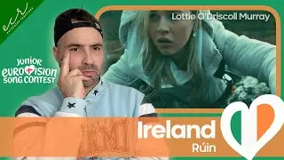 Реакция 🇮🇪: Лотти О'Дрисколл Мюррей - Руин / Детское Евровидение 2025, Ирландия