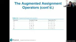 Ch404: Augmented Assignment Operators