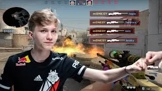 m0NESY 1v4 AWP clutch