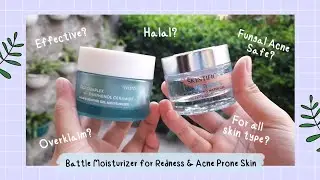 Battle Moisturizer Meredakan Jerawat! Wardah Calm & Soothe Moisturizer vs Skintific 5% Panthenol Gel