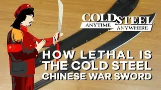 Cold Steel Chinese War Sword Machete ( Best Kill )