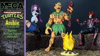 Neca TMNT Archie Adventures Jagwar Action Figure Review!