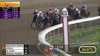 Reagan's Honor Wins at Fair Grounds 1-17