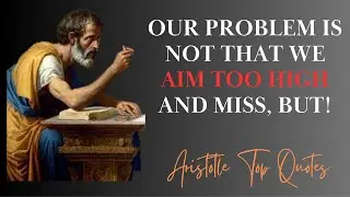 Top 20 Aristotle quotes you should know before you get old#philosophy quotes