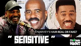 Steve Harvey Is SENSITIVE - Dc Curry Snaps EXPOSING FAKE hair - He TRIED to But Couldn't OFFEND me