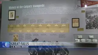 C.M. Russell Museum showing 1919 Victory Stampede exhibition through September