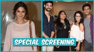 Jennifer Winget, Suyyash Rai, Aishwarya Sakhuja at Karan Wahi Short Film Screening | TellyMasala