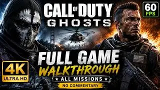Call of Duty Ghosts | Full Game Walkthrough in 4K | No Commentary |