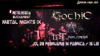 Gothic - Full show live at Metalhead's Bucharest Metal Nights IX, 28.02.2013, Club Fabrica