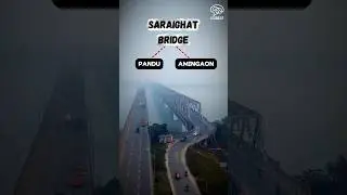 All Bridges over Brahmaputra river #assam #kihikila #shorts