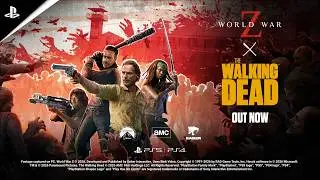 World War Z   The Walking Dead DLC Launch Trailer   PS5 & PS4 Games
