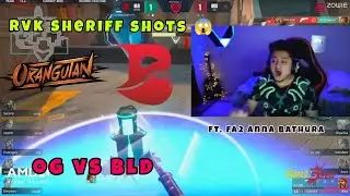 Fa2,Anna & Bathura React To RVK CRAZY Sheriff Taps 1V3 CLUTCH Vs Bleed