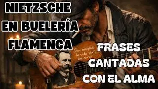 NIETZSCHE EN RUMBA FLAMENCA 🔥 | Sin música la vida sería un error | Cante con alma usando 24 frases