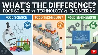 Difference: Food (Science, Tech and Engg) #foodscience #foodtech #foodengineering #video #viral #yt