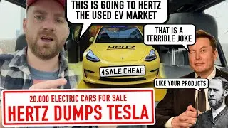 Hertz USA say NO to EV... Dumps 20,000 Tesla Cars
