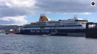 Elefsis Shipyards - Blue Star Delos &Delta;&epsilon;&xi;&alpha;&mu;&epsilon;&nu;&iota;&sigma;&mu;ό&sigmaf;