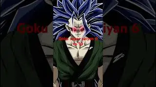 goku super saiyan 6 to 10 fan made concept