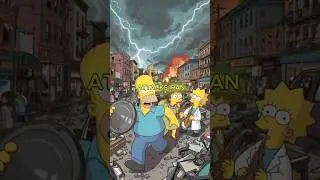 The Simpsons Predict The War in IRAN! 😨😳😱 #predictions #simpsons #viral