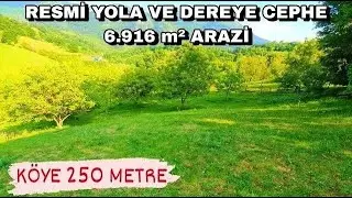 1879- GÖNEN'DE RESMİ YOLA VE DEREYE CEPHE 6.916 M² ARAZİ