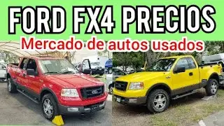 Las Mejores camionetas FORD FX4 pickup 4x4 trucks for sale tianguis de autos usados en venta