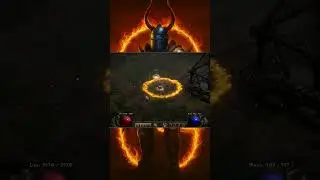 Gear Whirlwind Barbarian Vs Uber Mephisto #diablo2resurrectedbuild #diablo2r