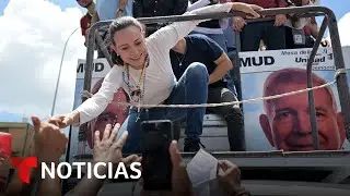 María Corina Machado lidera las protestas mundiales por la crisis electoral en Venezuela