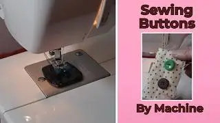 Sew Buttons Easily on a Singer Simple Sewing Machine