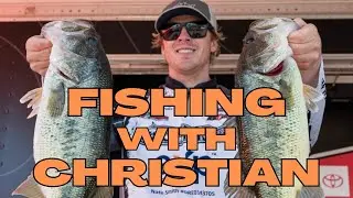 Fishing with Christian Ostrander.