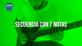 Clase de Guitarra El&eacute;ctrica - Workout del D&iacute;a - Escala Crom&aacute;tica en septillo